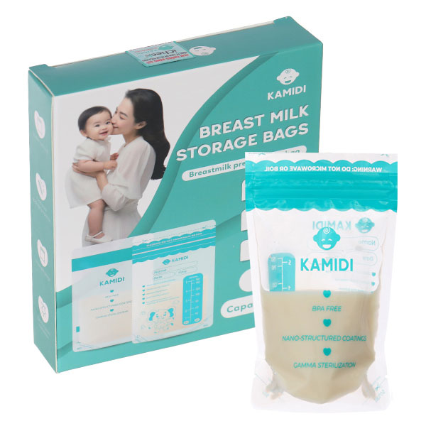 10 túi trữ sữa Kamidi 150ml an toàn, dễ bảo quản, tiện dụng, tốt nhất hiện nay - AVAKids.com