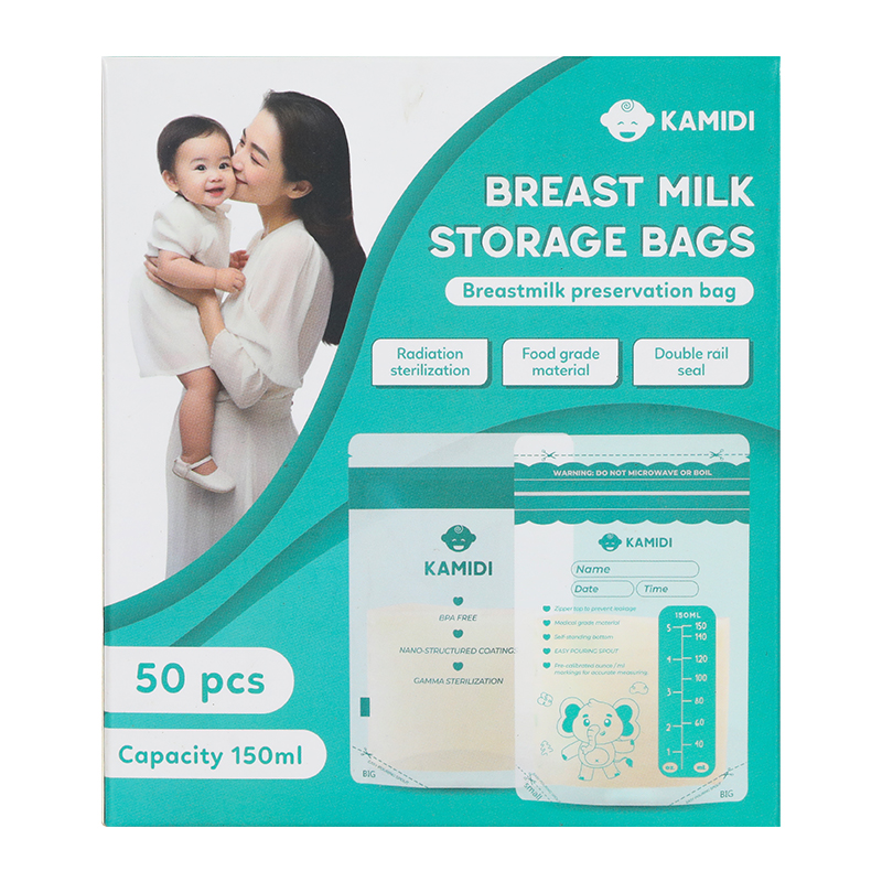 10 túi trữ sữa Kamidi 150ml 14