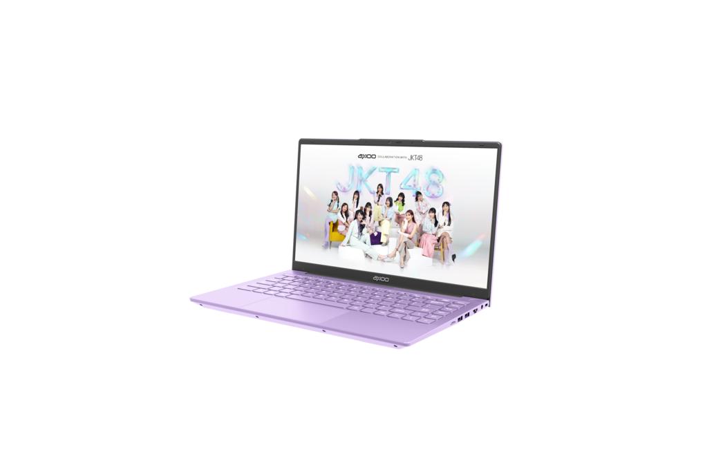 Laptop Axioo Hype 5 JKT48 X3 Lollipop Ryezen R5-3500/8GB/256GB/Win11(MYB-HY5-MH5X3082UR1) Purple 2