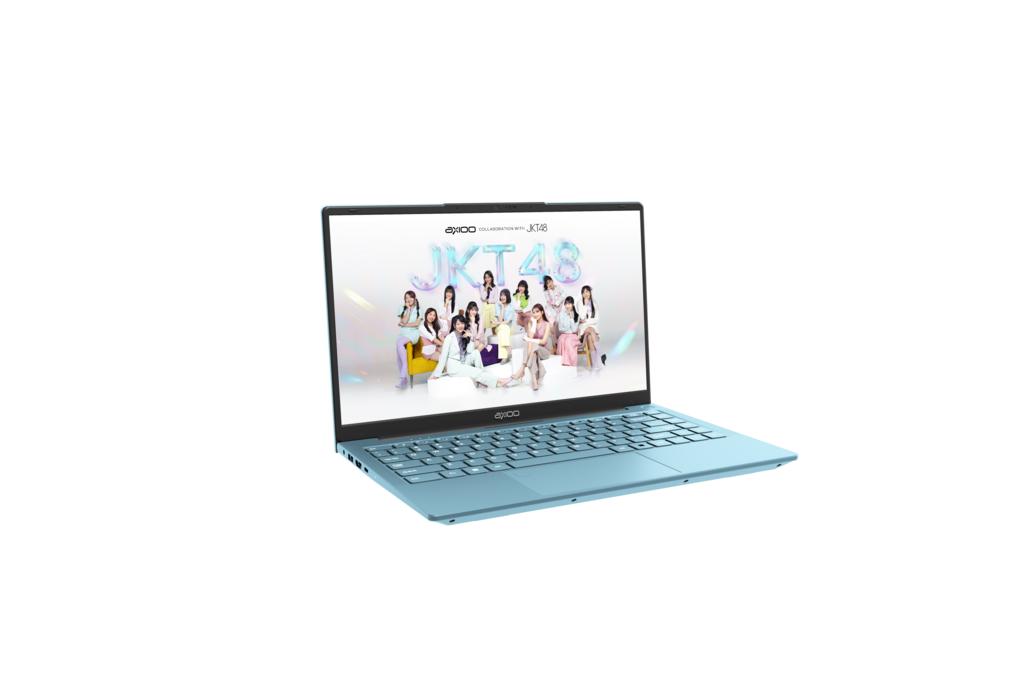 Laptop Axioo Hype 5 JKT48 X3 Lollipop Ryezen R5-3500/8GB/256GB/Win11 (MYB-HY5-MH5X3082BC1) Blue