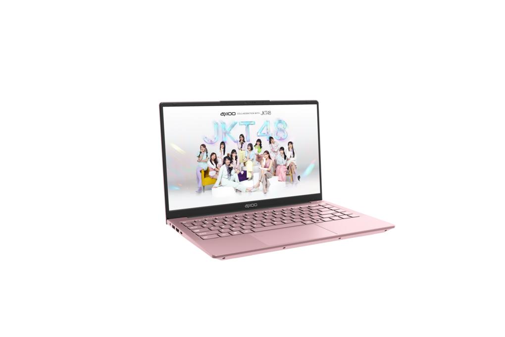 Laptop Axioo Hype 5 JKT48 X3 Lollipop Ryezen R5-3500/8GB/256GB/Win11 (MYB-HY5-MH5X3082PS1) Pink