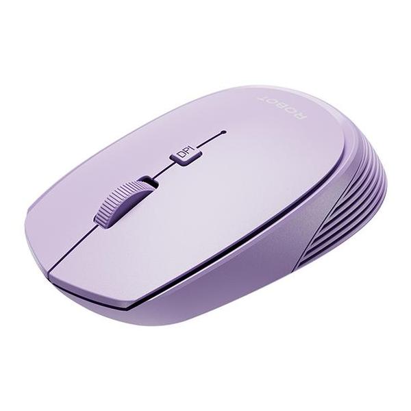 Mouse Wireless Robot M205 Purple