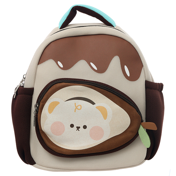 Balo cho bé PANNA8 E2611 quả bơ hình gấu màu hồng - AVAKids.com