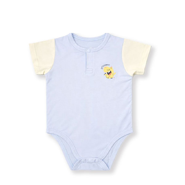 Bodysuit bé trai sợi tre Lullaby NH624C màu nâu - AVAKids.com