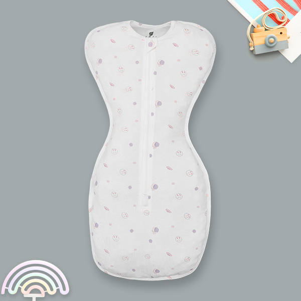 Chũn sợi tre Lullaby NH727C 3 tháng màu trắng - xanh - AVAKids.com