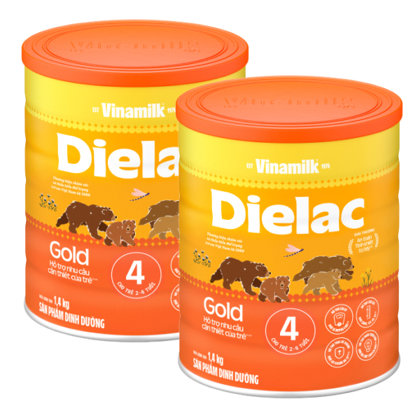 Sữa bột Dielac Gold số 4 (sữa non) hương vani 1.4 kg (2 - 6 tuổi) - Giao bao bì ngẫu nhiên 21