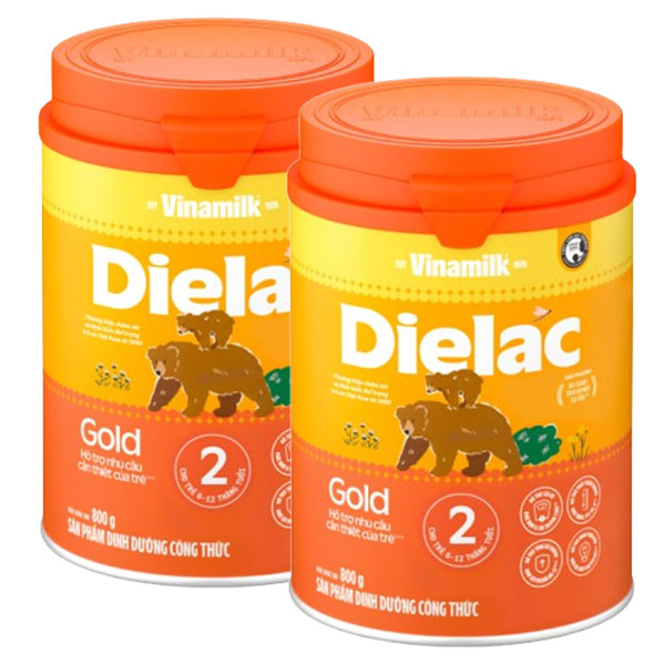 Sữa bột Dielac Gold 2 800g (6 - 12 tháng) giá tốt - AVAKids.com