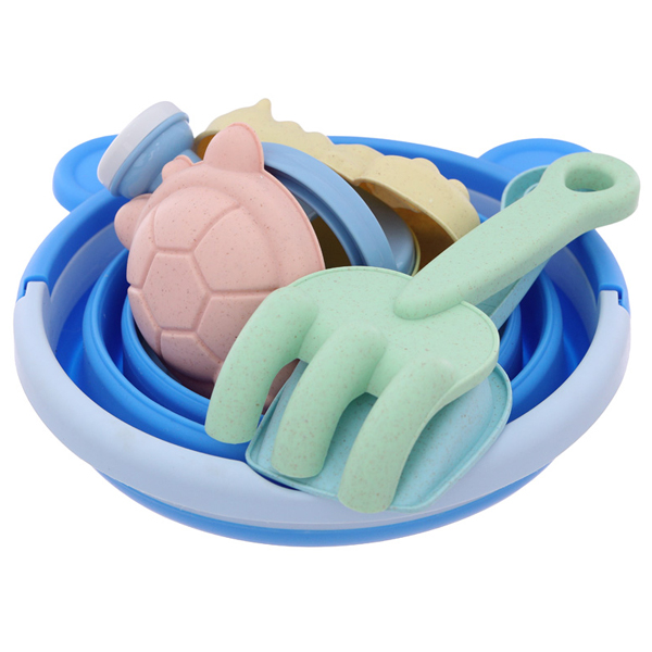 Đồ chơi unisex bộ xúc cát Happytime 0768 Gấu Xanh