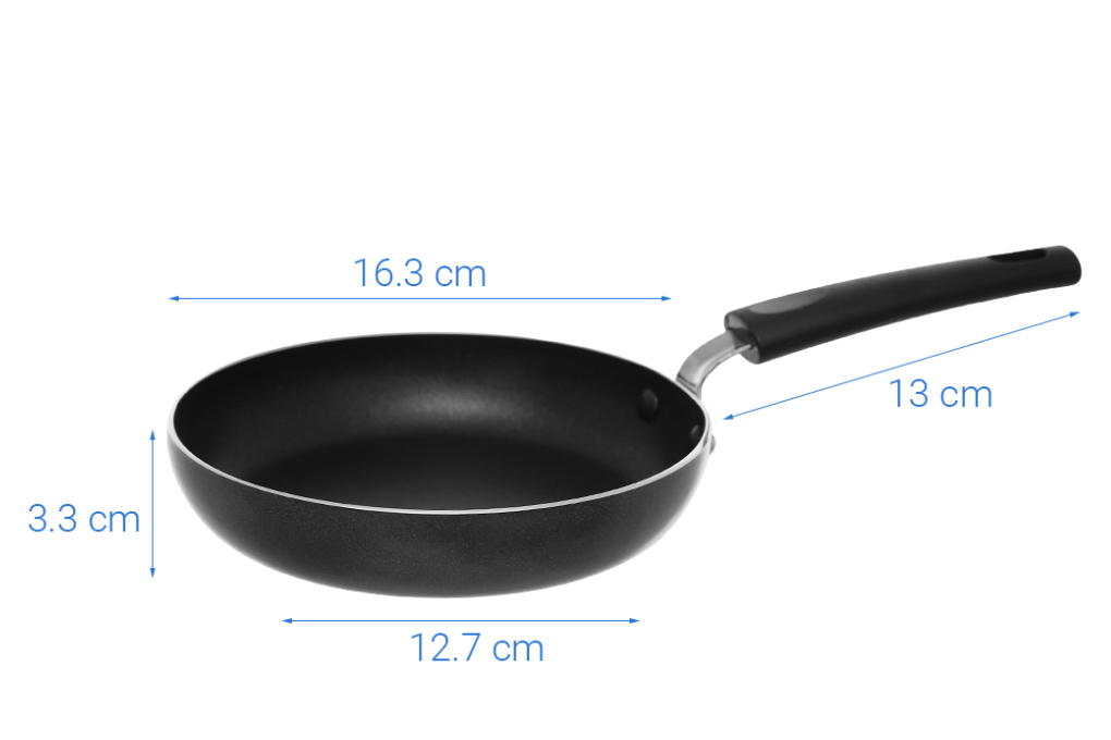 Fry Pan Aluminium Anti Lengket Sunhouse 16 cm CT16 2