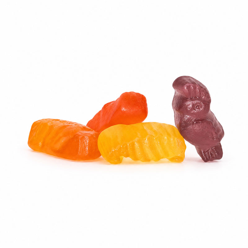 Kẹo dẻo Bipp Gummy Active bổ sung vitamin C, kẽm và B6 tăng cường sức đề kháng hương trái cây, 20g dạng gói 4