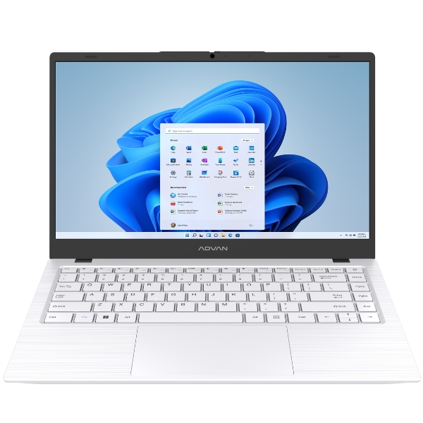 Laptop Advan Soulmate X2 AMD Athlon 3020E/8GB/128GB/Win11 (ADVAN SOULMATE X2 WH) White