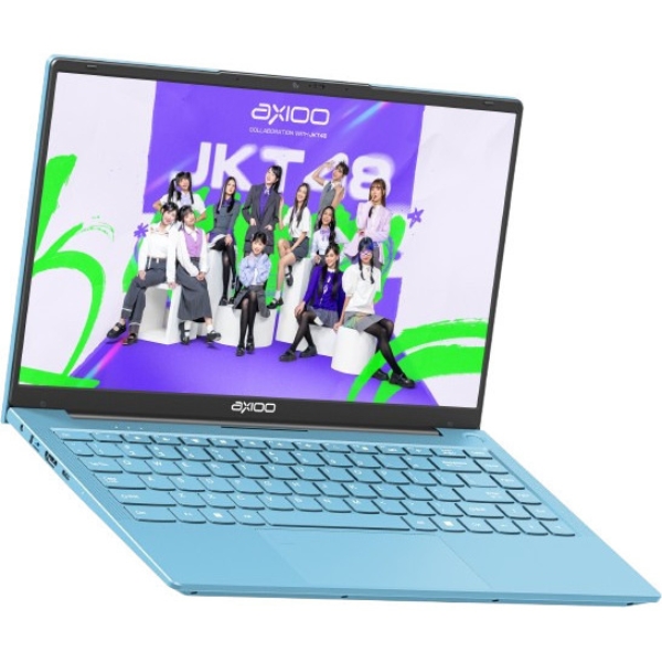 Laptop Axioo Hype 5 JKT48 X3 Lollipop Ryezen R5-3500/8GB/256GB/Win11 (MYB-HY5-MH5X3082BC1) Blue