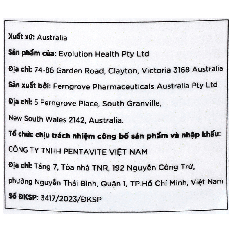Life-Space Probiotic for 60+ Years tăng cường miễn dịch cho người cao tuổi Lọ 60 viên - 8