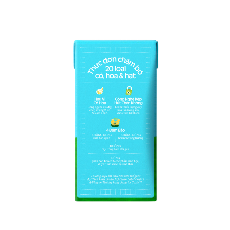 Thùng 48 hộp sữa tươi tiệt trùng Vinamilk Green Farm không đường 110 ml (từ 1 tuổi) 23