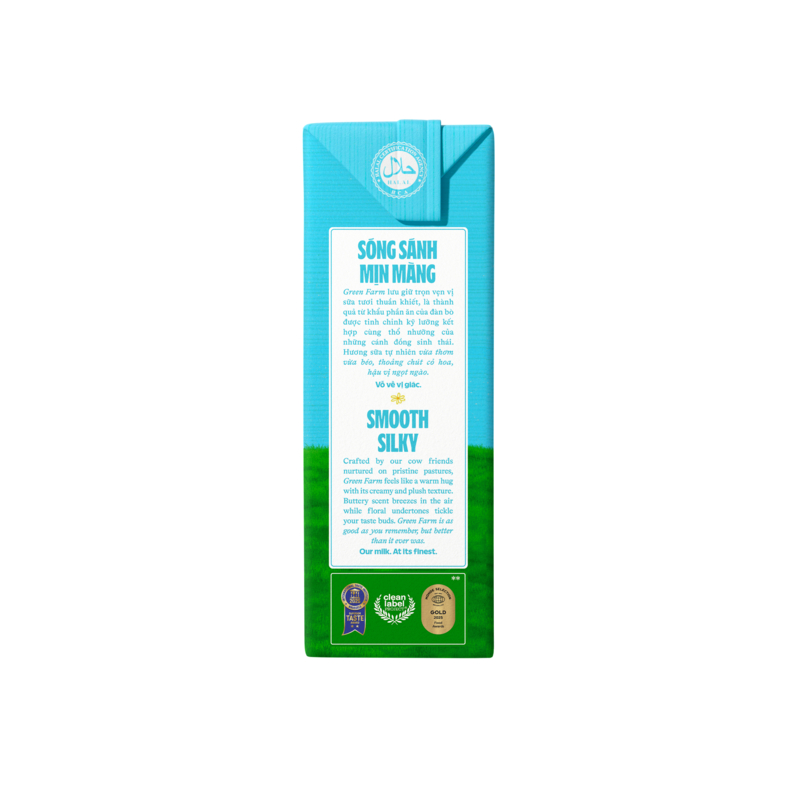 Thùng 48 hộp sữa tươi tiệt trùng Vinamilk Green Farm không đường 110 ml (từ 1 tuổi) 24