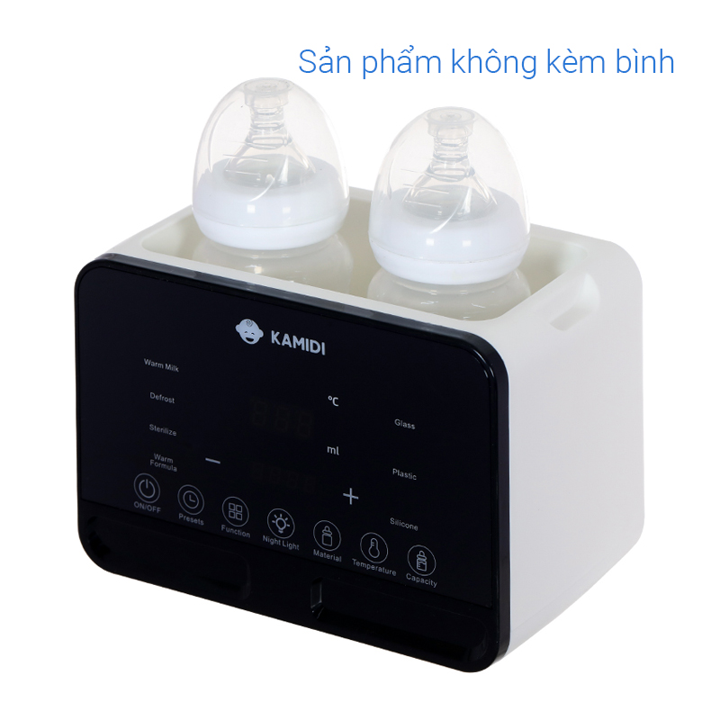 Máy hâm sữa tiệt trùng điện đôi Kamidi Heat 1 6