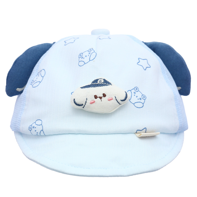 Nón lưỡi trai cho bé TOP KIDS cún ngôi sao màu xanh dương 2