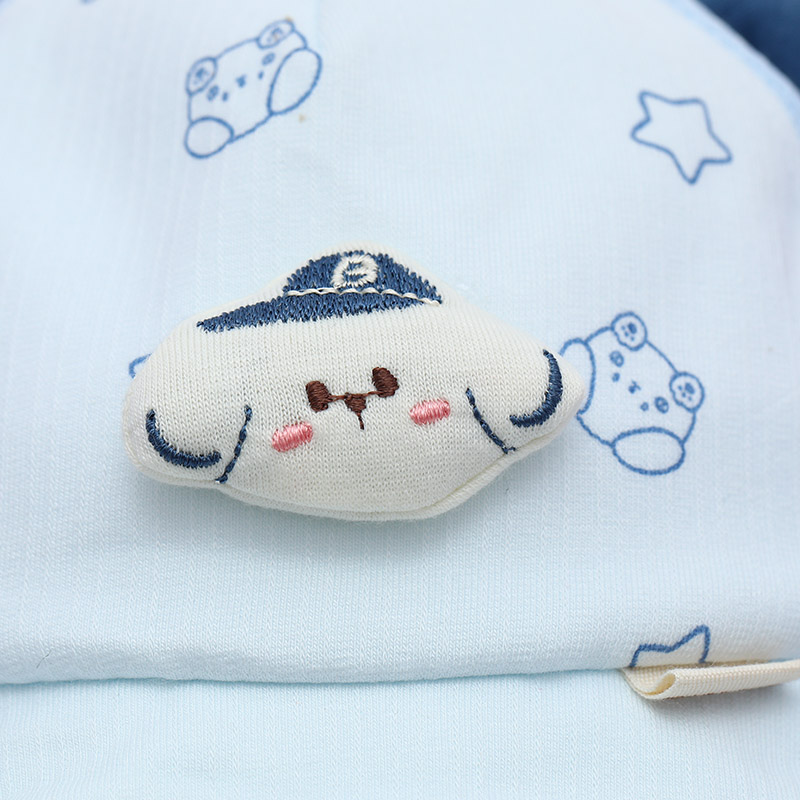 Nón lưỡi trai cho bé TOP KIDS cún ngôi sao màu xanh dương 6
