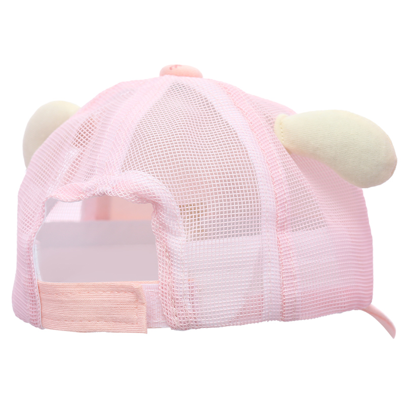Nón lưỡi trai cho bé TOP KIDS thỏ cà rốt màu hồng 4