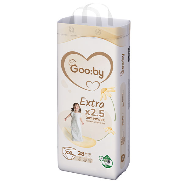Tã quần Gooby Extra Size XXL38 thấm hút tốt, êm mềm, đồng giá 295K - AVAKids.com