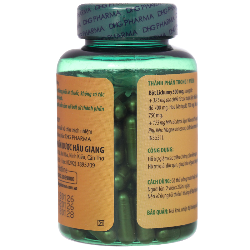 NATURENZ GOLD hỗ trợ hạ men gan, mát gan, nhuận tràng chai 100 viên - 10