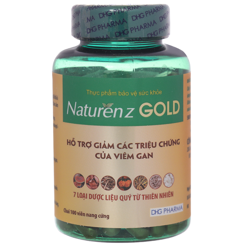 NATURENZ GOLD hỗ trợ hạ men gan, mát gan, nhuận tràng chai 100 viên - 9