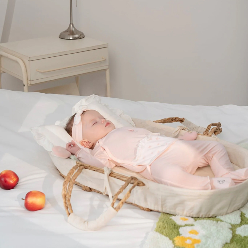 Bộ tay dài La Pomme petit đoàn tàu màu ghi 10