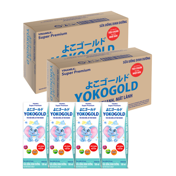 Combo 2 thùng 48 hộp sữa pha sẵn YokoGold