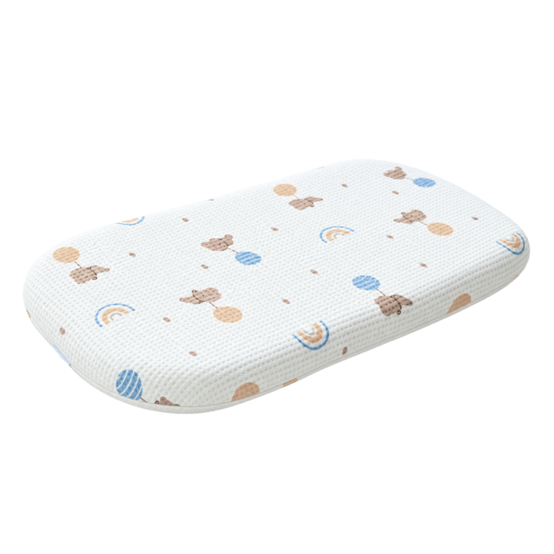 Combo bộ chăn gối waffle cotton Piumie  - Gấu 4