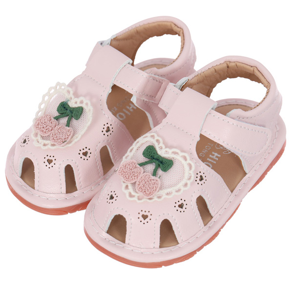 Dép tập đi cho bé Á Châu Avakids AC96 màu hồng - AVAKids.com
