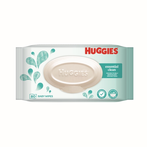 Combo 2 Khăn ướt em bé Huggies Essential 80 miếng - AVAKids.com