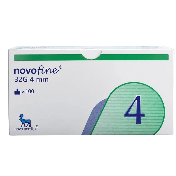 Đầu kim tiêm insulin Novofine 32G x 4mm Hộp 100 cái