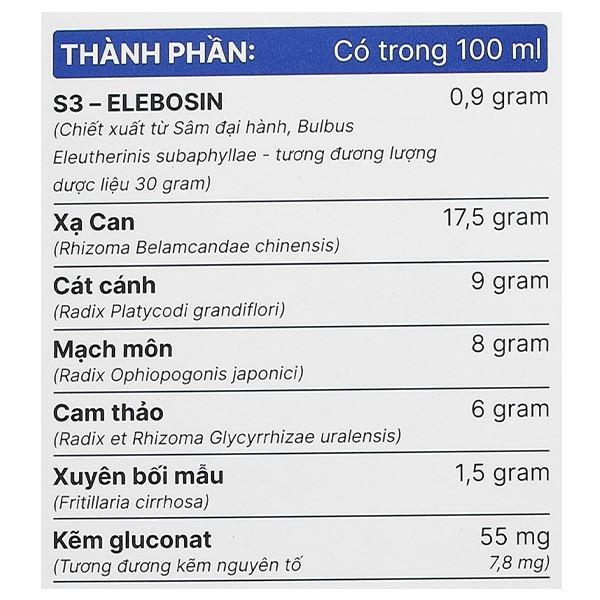 Siro Heviho hỗ trợ giảm ho, long đờm chai 100ml - 8