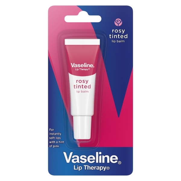 Son dưỡng môi VASELINE Rosy Tinted giúp môi ẩm mềm mại Thỏi 10gam