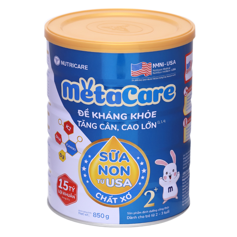 Sữa bột MetaCare Eco 2+