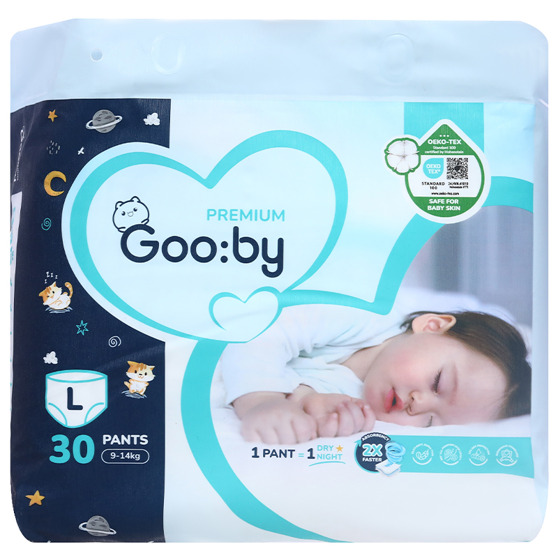 Tã quần Gooby Premium size L 30 miếng (9 - 14 kg) 3