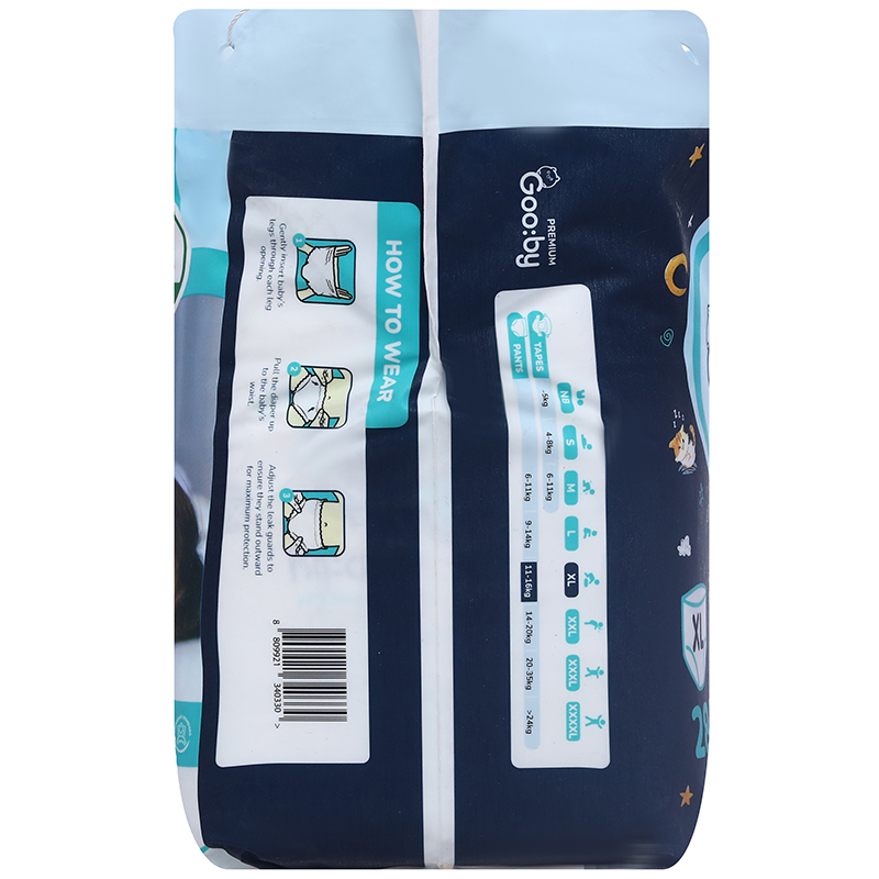 Tã quần Gooby Premium size XL 28 miếng (11 - 16 kg) 4