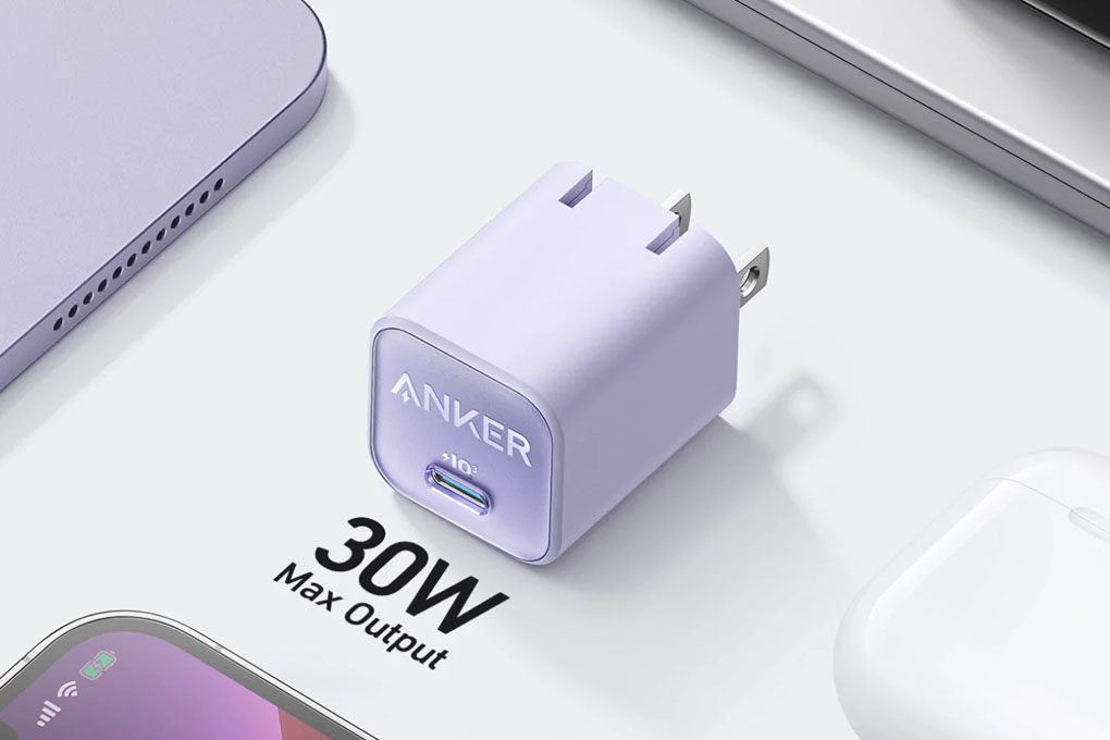 Adapter Sạc Type C PD GaN 30W Anker Nano 3 A2147 - 9
