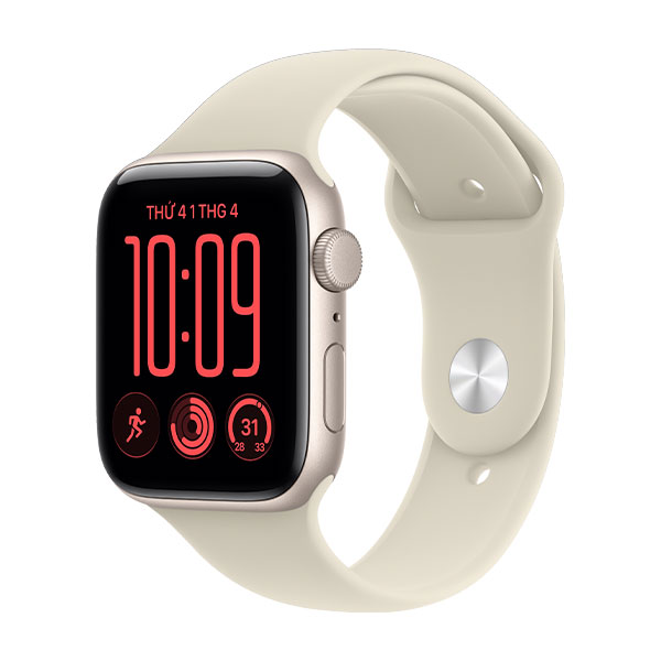 Apple Watch SE 3 GPS 44mm viền nhôm dây thể thao 2026