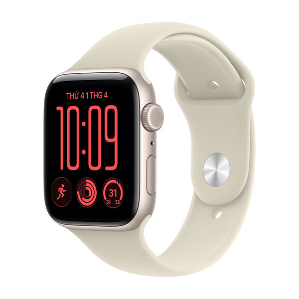 Apple Watch SE 3 GPS + Cellular 40mm viền nhôm dây thể thao 2026