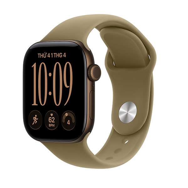 Apple Watch Series 12 GPS + Cellular 42mm viền nhôm dây silicone