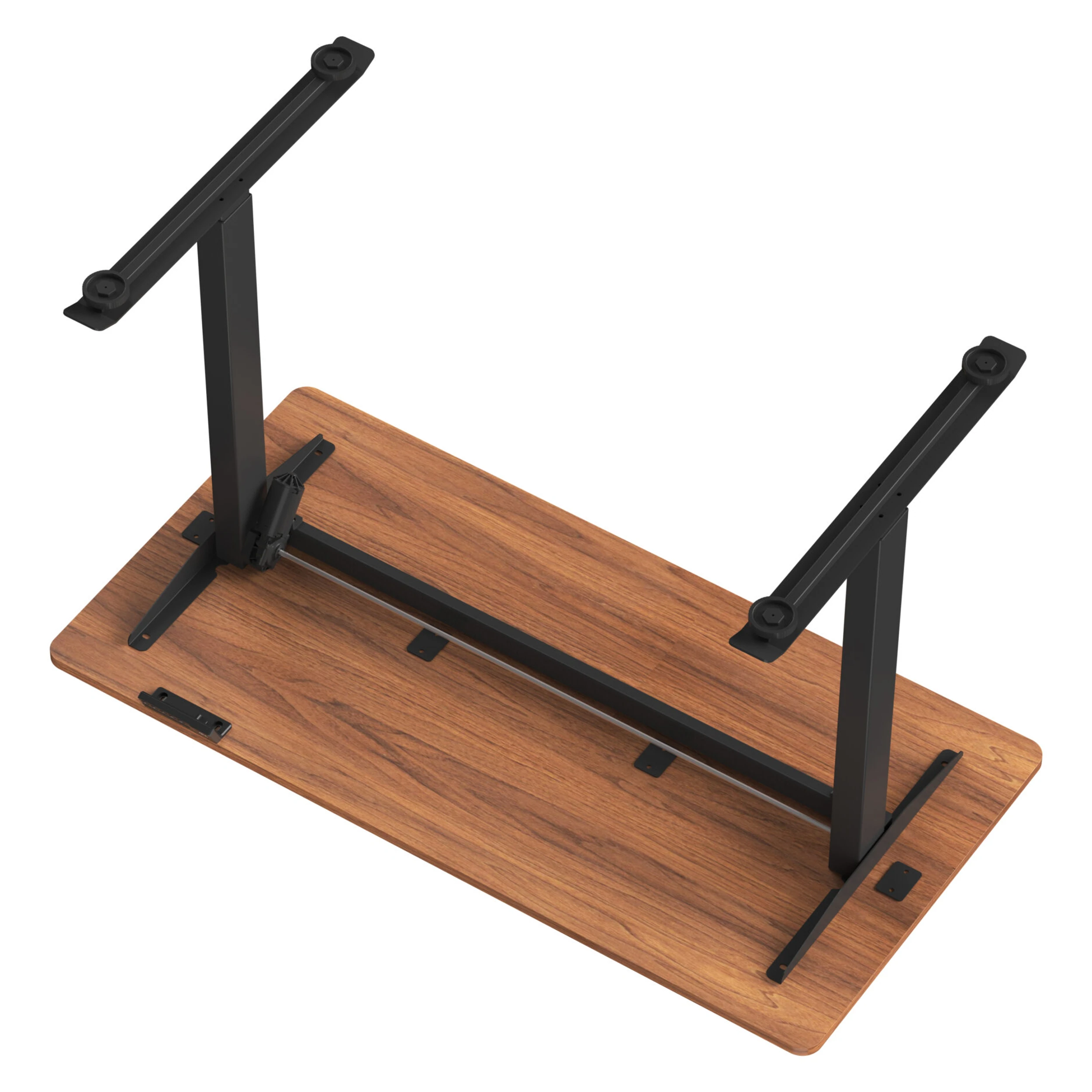 Bàn Gaming Nâng Hạ WARRIOR WGT604 Nâu - 2