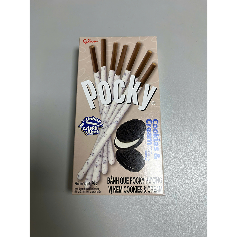 Bánh que Glico Pocky vị dâu hộp 38g (từ 3 tuổi) - Giao bao bì ngẫu nhiên 24