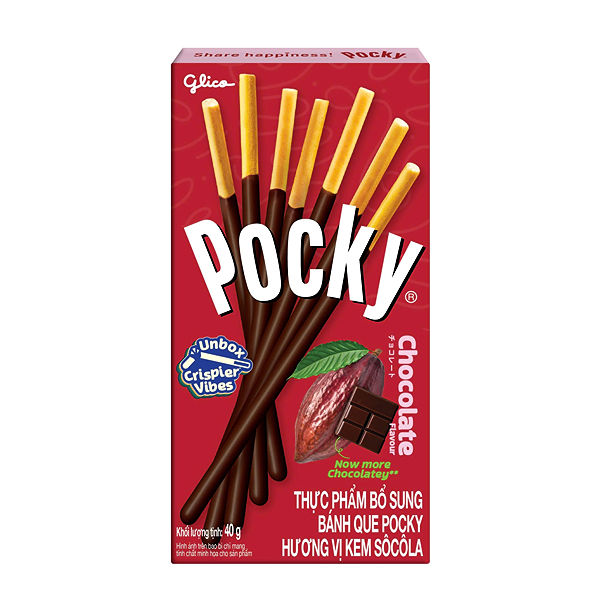 Bánh que Glico Pocky vị socola