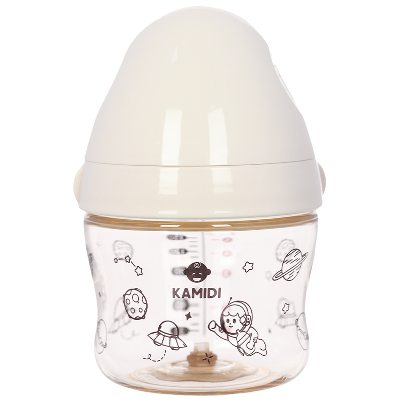 Bình sữa nhựa PPSU Kamidi cổ rộng thế hệ thứ 2 150 ml - Họa tiết galaxy (0 - 3 tháng) 2