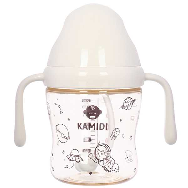 Bình sữa cổ rộng Kamidi thế hệ thứ 2 210 ml
