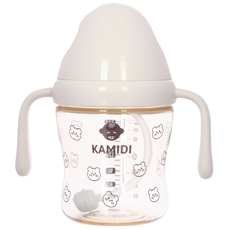 Bình sữa nhựa PPSU Kamidi cổ rộng thế hệ thứ 2 300 ml - Họa tiết gấu (6 - 9 tháng) 21