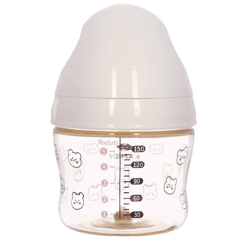 Bình sữa nhựa PPSU Kamidi cổ rộng thế hệ thứ 2 300 ml - Họa tiết gấu (6 - 9 tháng) 14