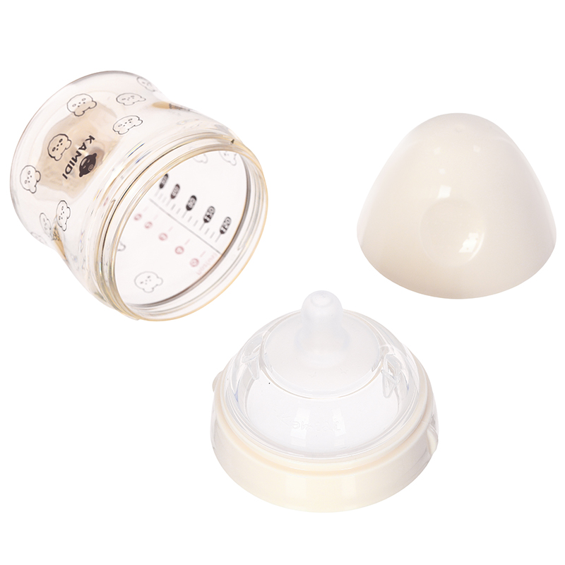 Bình sữa nhựa PPSU Kamidi cổ rộng thế hệ thứ 2 300 ml - Họa tiết gấu (6 - 9 tháng) 16