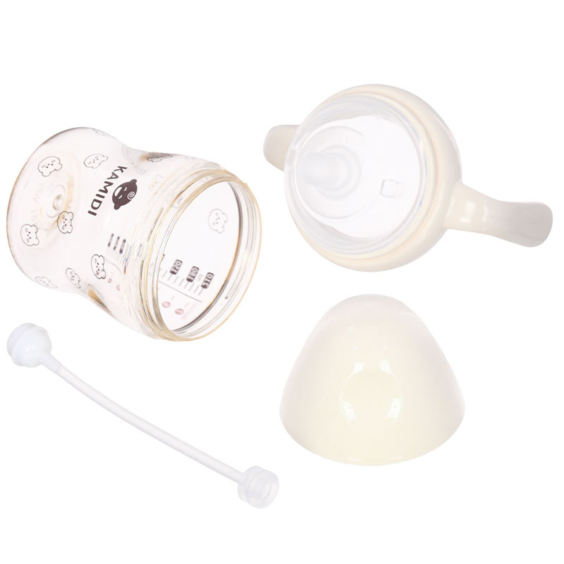 Bình sữa nhựa PPSU Kamidi cổ rộng thế hệ thứ 2 300 ml - Họa tiết gấu (6 - 9 tháng) 24